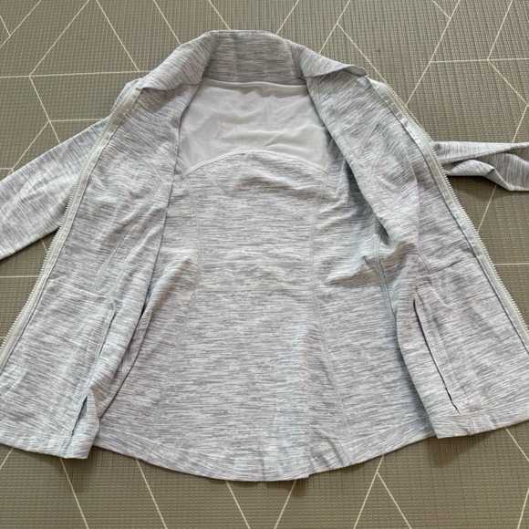 Lululemon Define Jacket Size 8 Wee Are From Space Nimbus Battleship - Picture 8 of 11